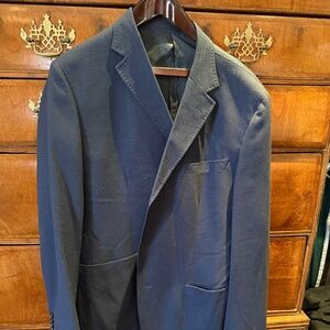 Luca D'Altieri Navy Wool Sport Coat